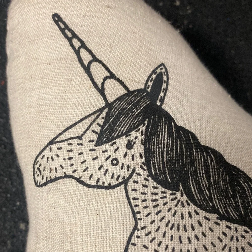 Unicorn Cream Pillow